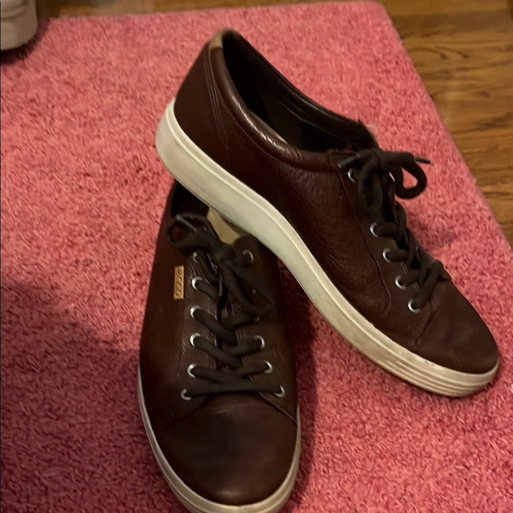 Ecco Brown Sneakers Classic Design - Picture 2 of 6